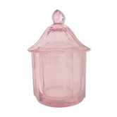 Bonbonnière en verre violet vintage
