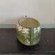 Faience planter by K.G. Lunéville and St Clément floral decoration