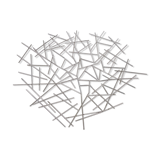 Table center design blow up Campana Alessi