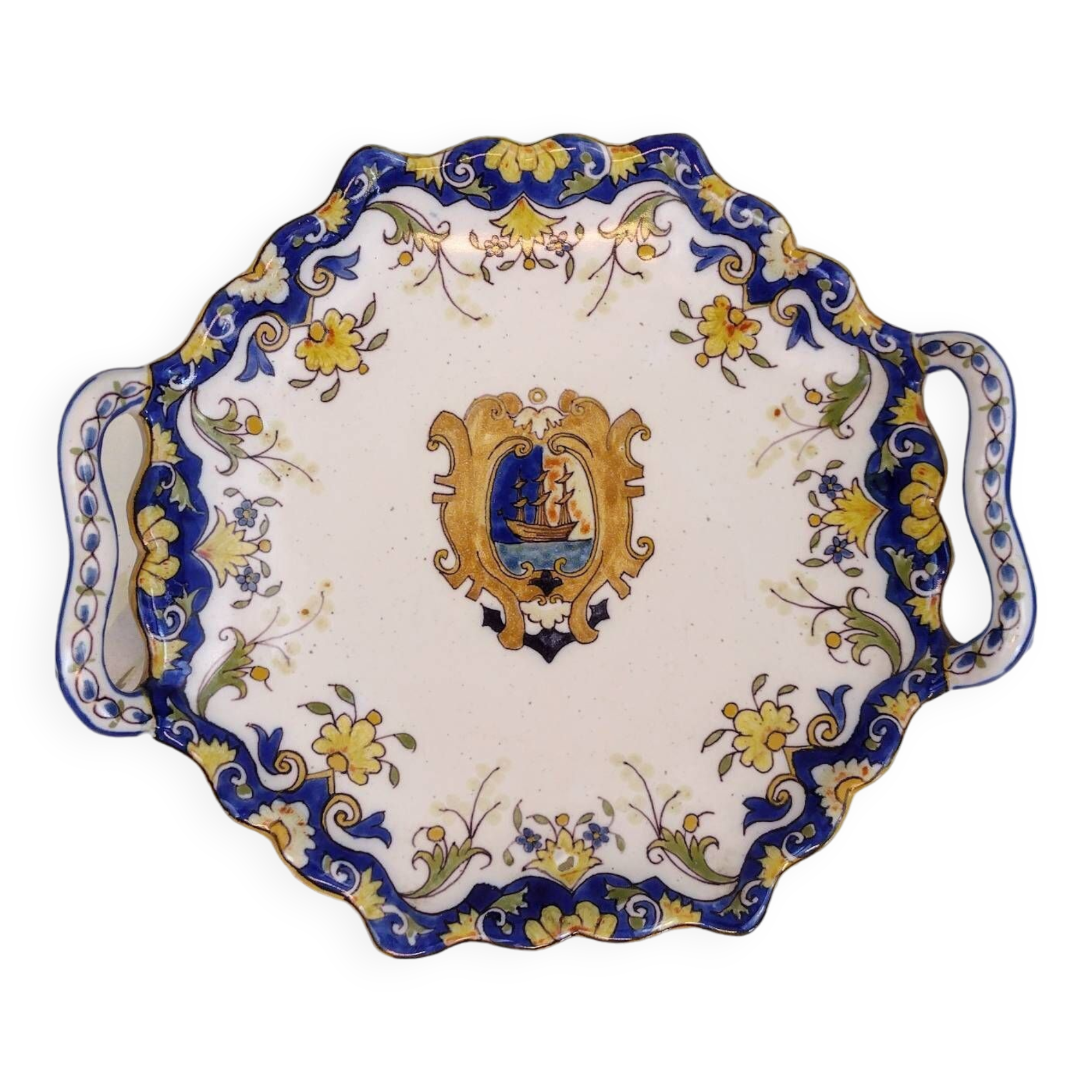 Dieppe earthenware melonnière