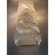 Clear “Graniglia” Murano Glass Wall Sconce