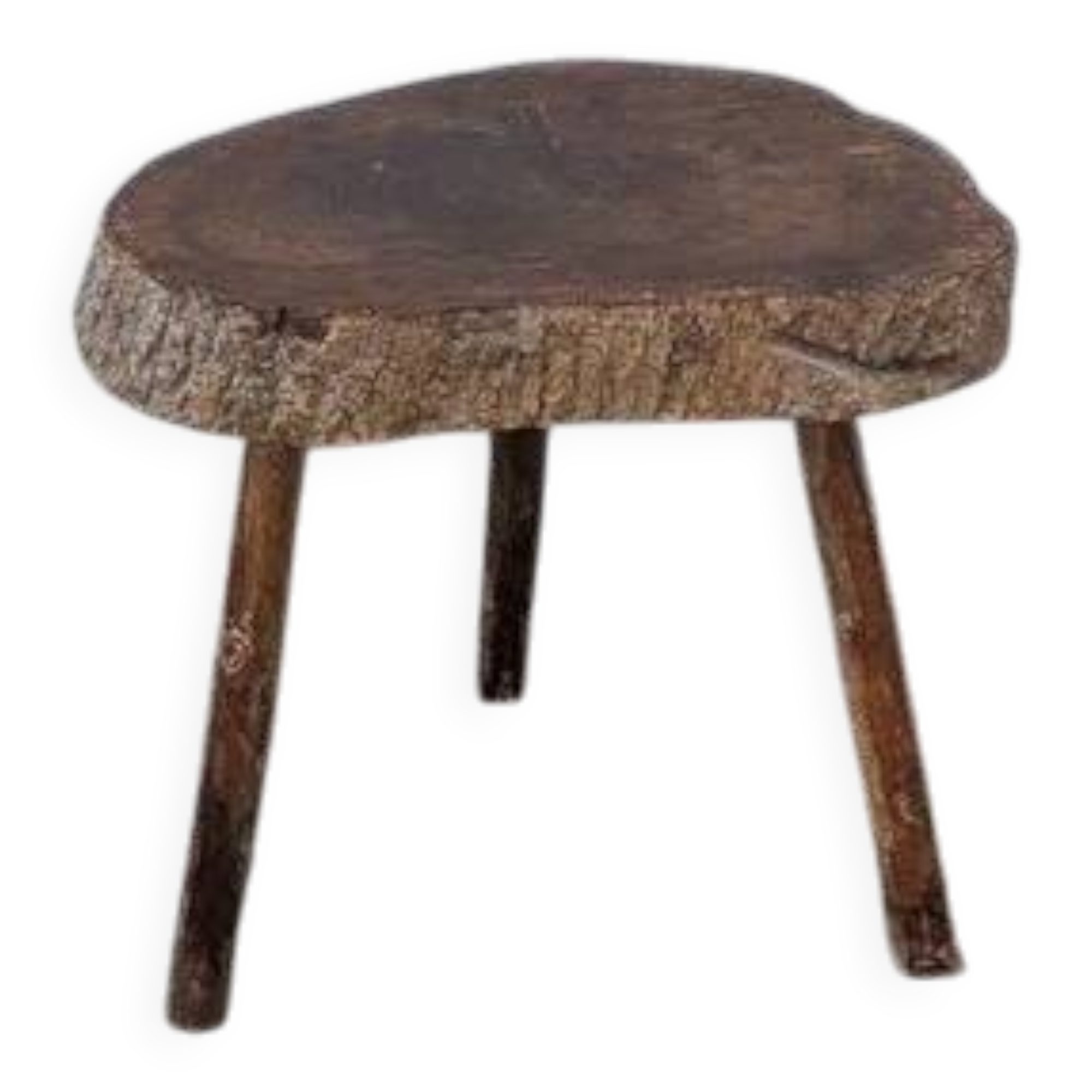 Brutalist tripod stool