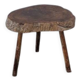 Brutalist tripod stool