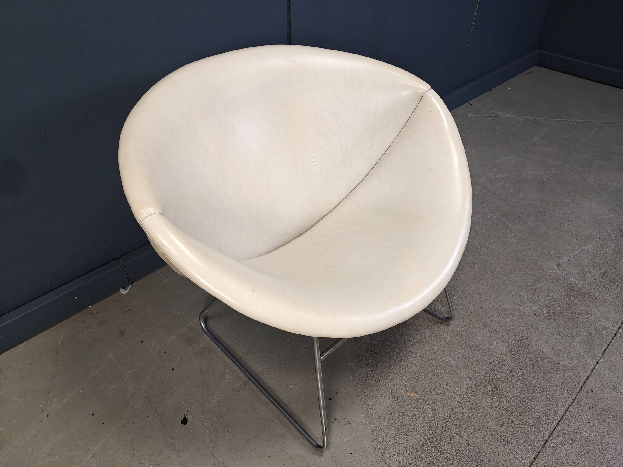 Vintage cocco Chair by Rudolf Wolf for Rohé Noordwolde, 1960s