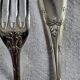 12 silver-plated metal forks by Félix Frères