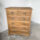 1950 oak chiffonier chest of drawers