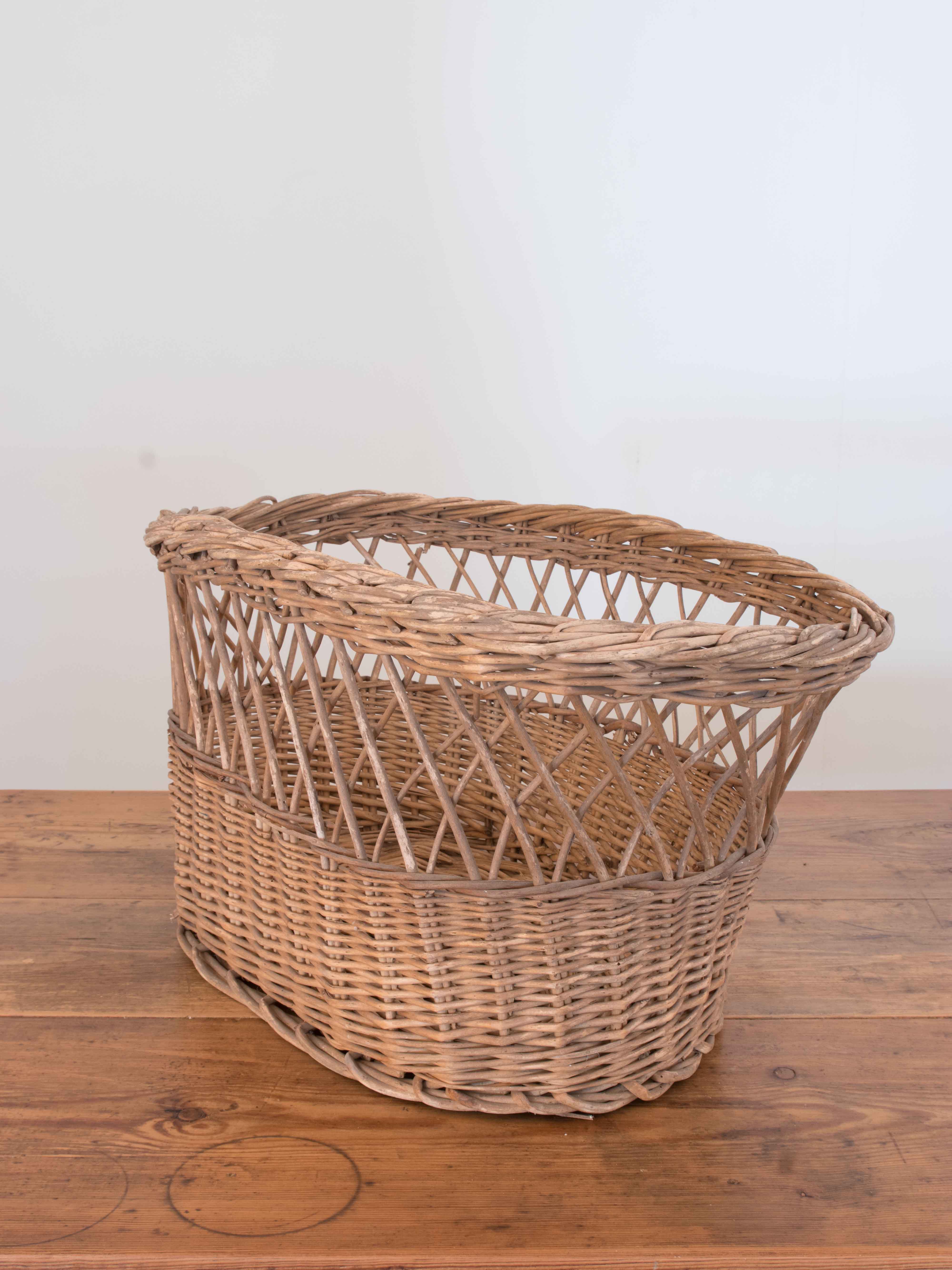 Vintage Wicker Basket
