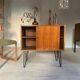 Buffet teck vintage pieds eiffel
