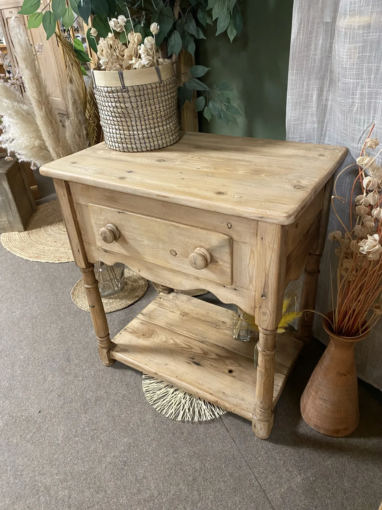 Wooden console