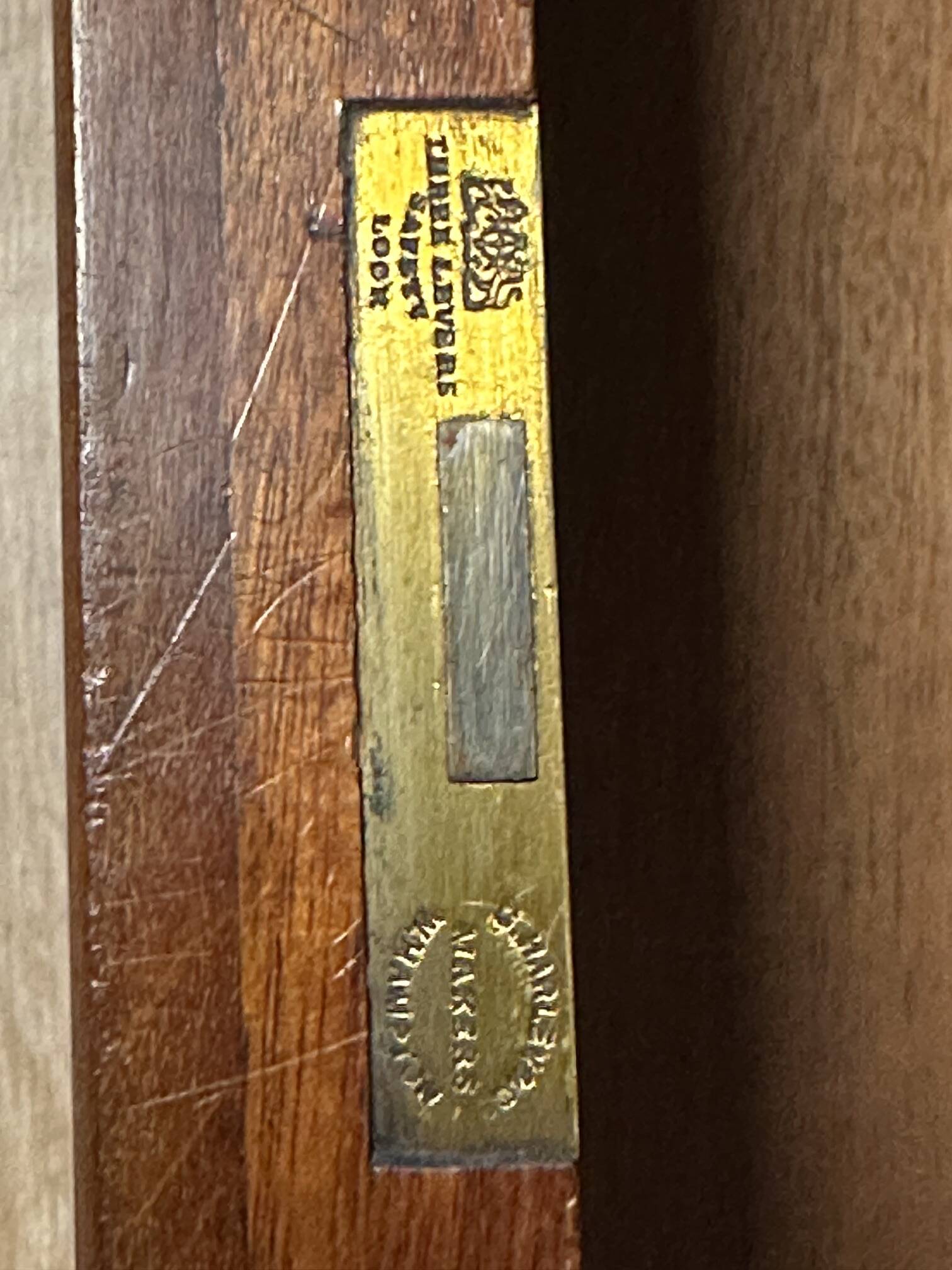 Large three door bookcase