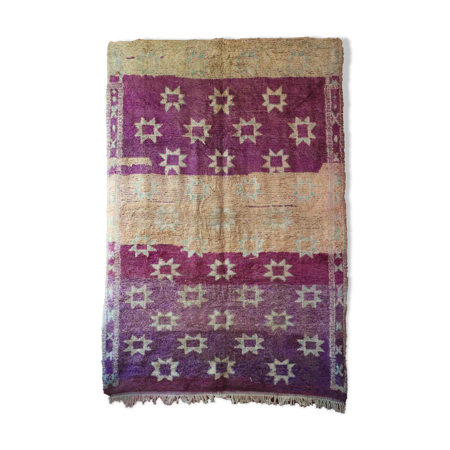 Moroccan vintage carpet - 212 x 307 cm