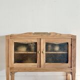 Console vitrée art déco