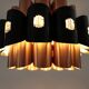 Copper & Black Pendant Lamp by Werner Schou for Coronell Elektro — Denmark, 1960s