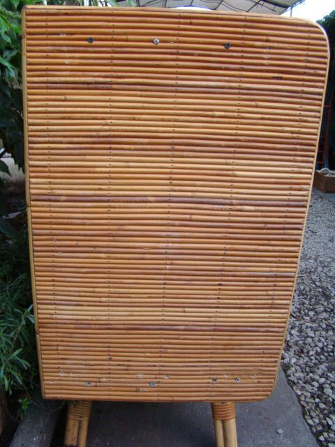 Rattan/vintage wicker sideboard 50/60