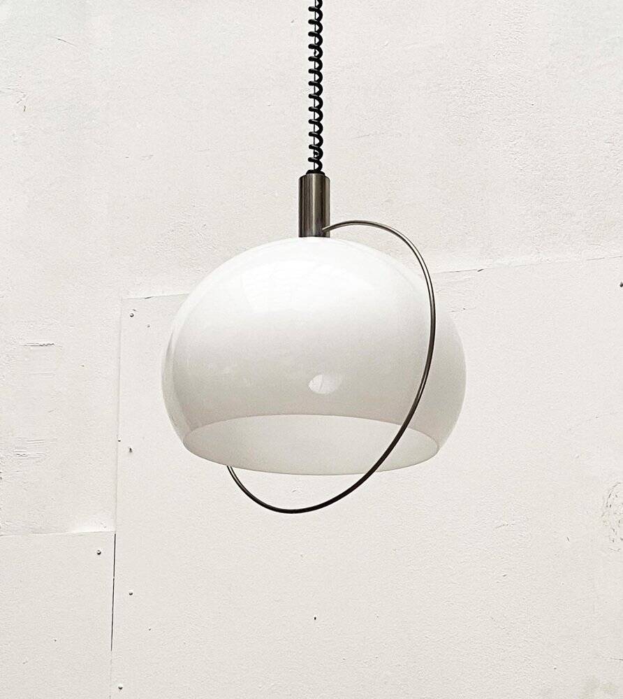 Swiss pendant lamp from the space age of the mid-century by Temde, 1960s