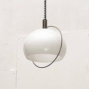 Swiss pendant lamp from the space age of the mid-century by Temde, 1960s