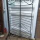 Grille pare vue tuteur porte plante fleurs métal patiné dpm 0823444