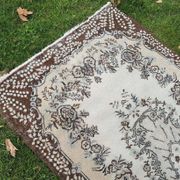 Vintage handmade Turkish rug 118x220 cm
