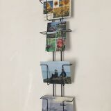 Postcard display for holiday photos