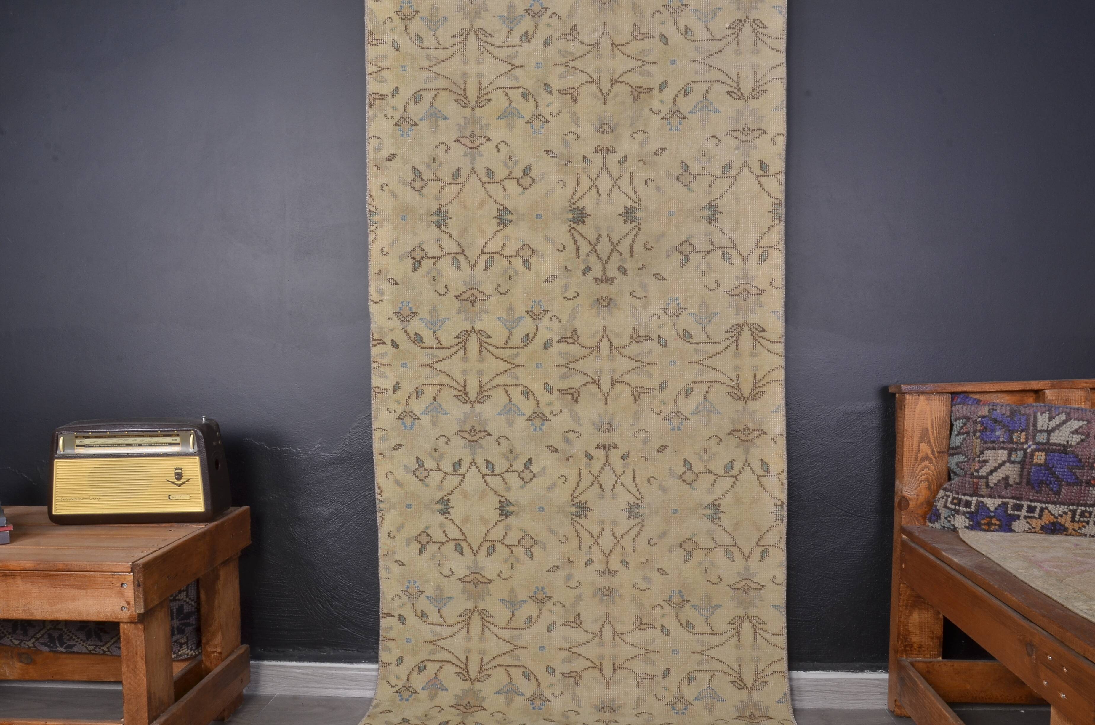 Decorative Bige Hallway Runner Rug sku 1910