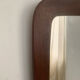 Danish teak mirror