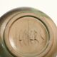 Pied de lampe figue vintage en céramique par Gilbert Leclers, Vallauris 1980s