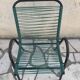 Pair of scoubidou armchairs
