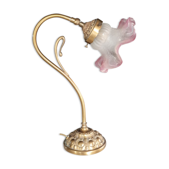 Art Nouveau Lamp by P. Lucas