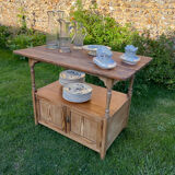 Vintage store serving table 1900