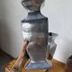 Set 4 vases en fonte d’aluminium