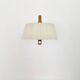 Raffia Bast and Walnut Pendant Lamp by Temde