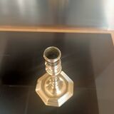 Louis XIV period gilt bronze candlestick