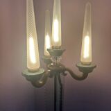Vintage floor lamp from the 40s and 50s by Genet and Michon