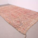 Pink Vintage Beni Mguild Rug 201 CM X 340 CM - tapis berber