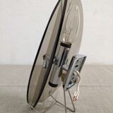 Italian wall lamp in smoked glass from the 60s/70s