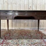 Bureau plat de style Louis XVI - Directoire en acajou