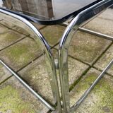 1970’s Chrome and Smoked Glass Salon table