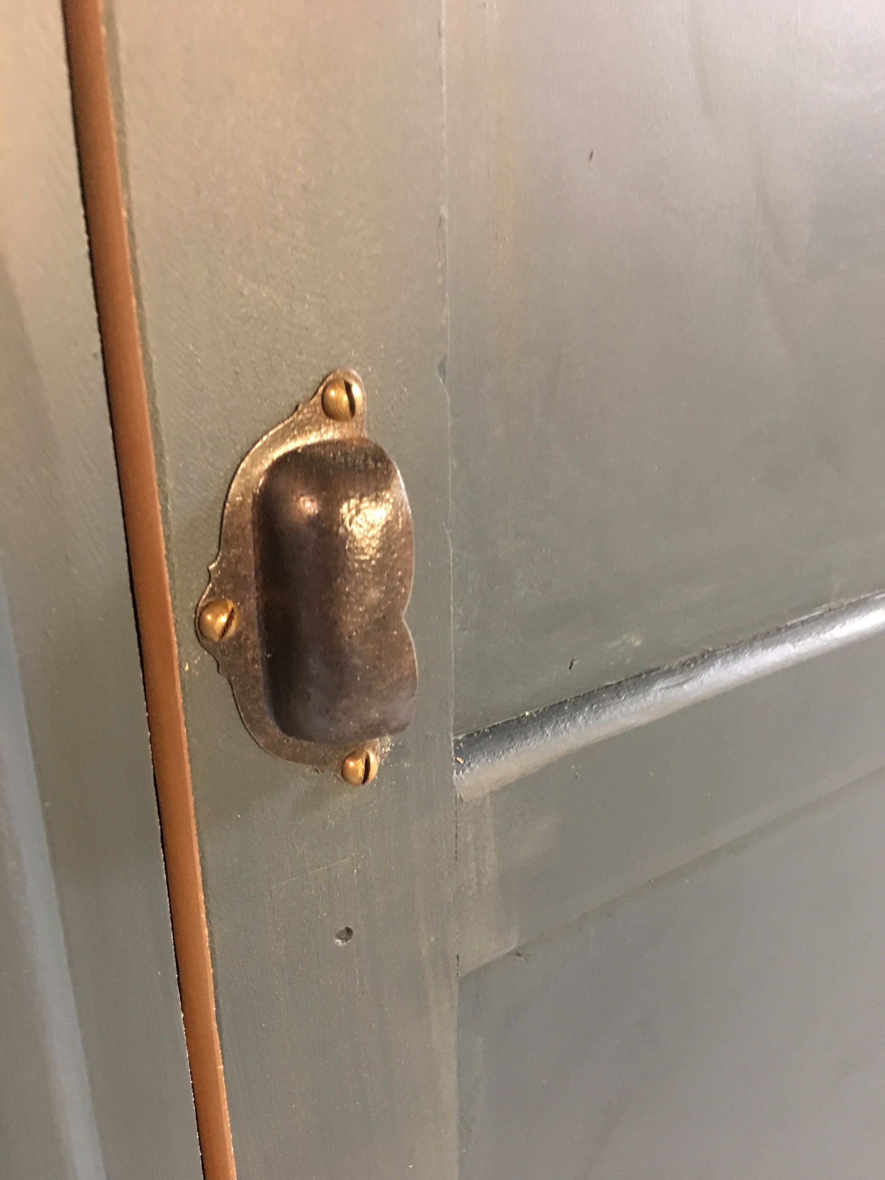Double factory locker with shelves