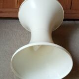 White tam-tam stool, Stamp edition