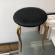 Tabouret capitonné