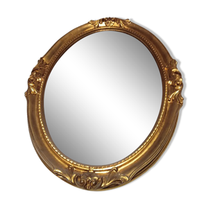miroir de style en bois