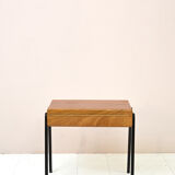 Side table with sewing compartment