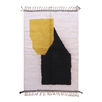Tapis beni ouarin fait main traditionnelle 150 x 250 cm