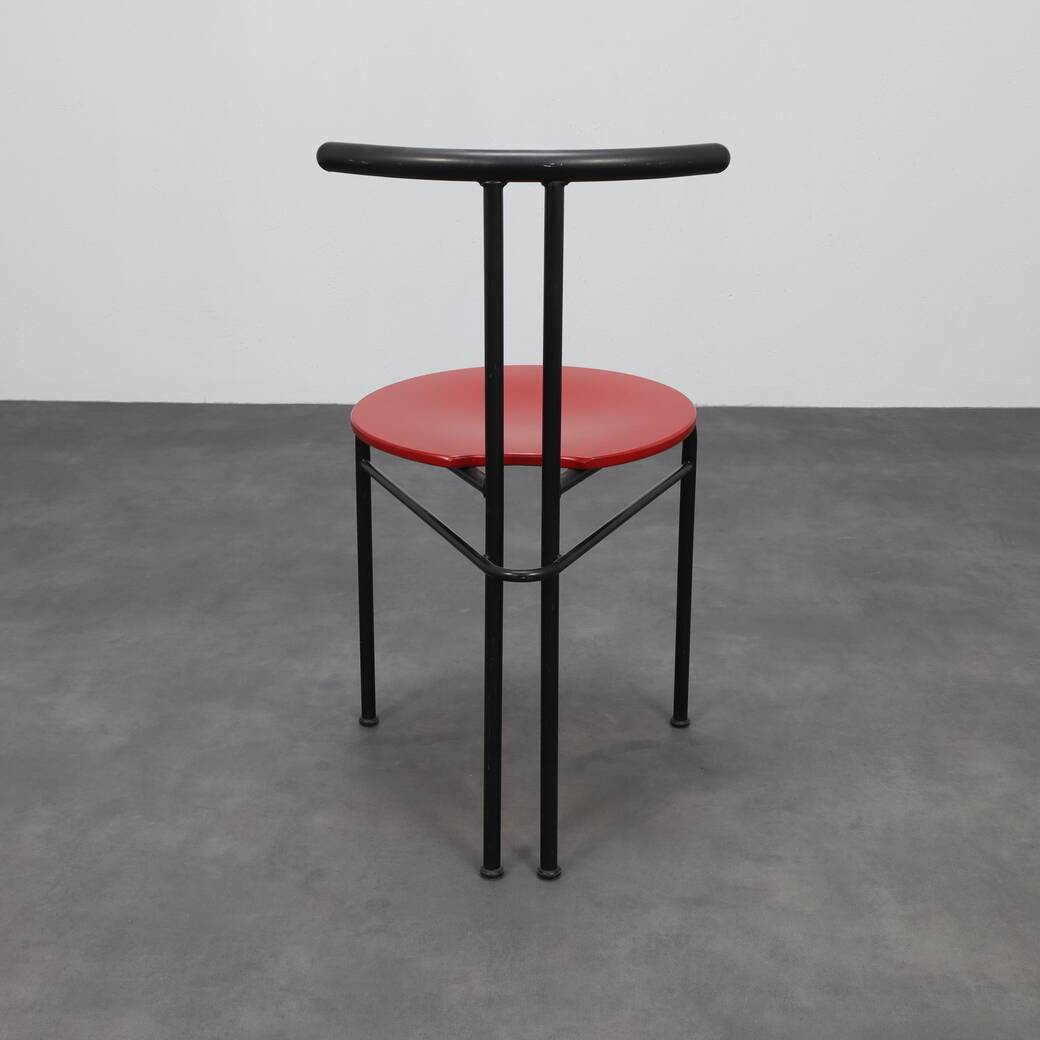 Set of 4 Postmodern Dining Chairs, 1980s