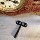 Marble and regulating fireplace trim - 1900s - Signed Charles Ruchot