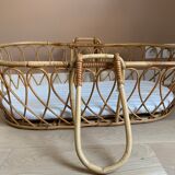 Rattan cradle