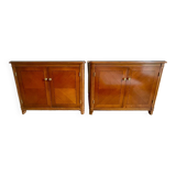 Pair of Louis XVI style sideboards from the 20th century