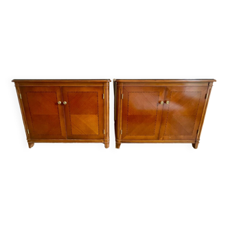 Pair of Louis XVI style sideboards from the 20th century