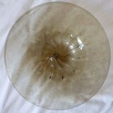 Decorative dish in blown glass - art deco