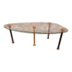 Bean-shaped coffee table side table